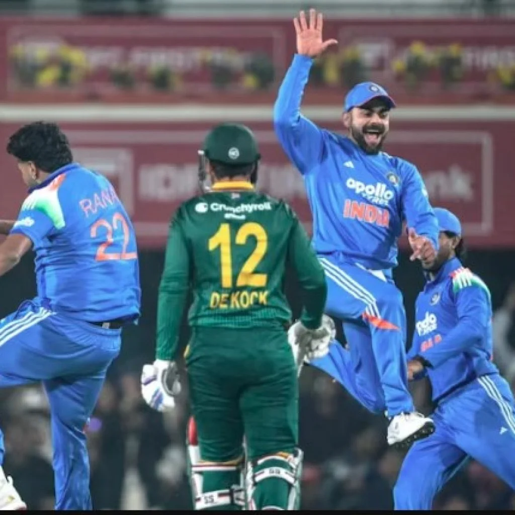 भारत और दक्षिण अफ्रीका के बीच तीन मैचों की वनडे सीरीज का दूसरा मुकाबला
