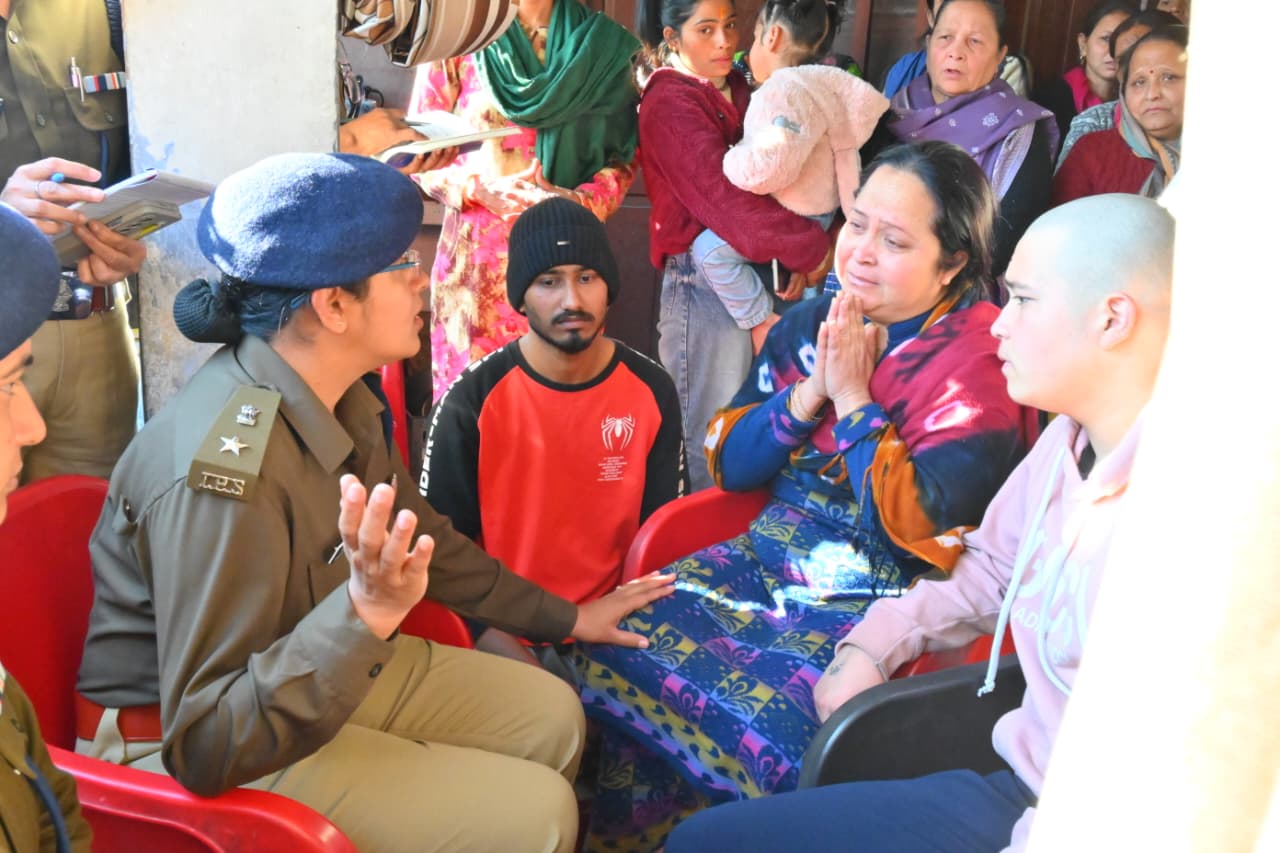 देहरादून हत्याकांड प्रकरण में एसपी मुख्यालय ने किया घटनास्थल का निरीक्षण