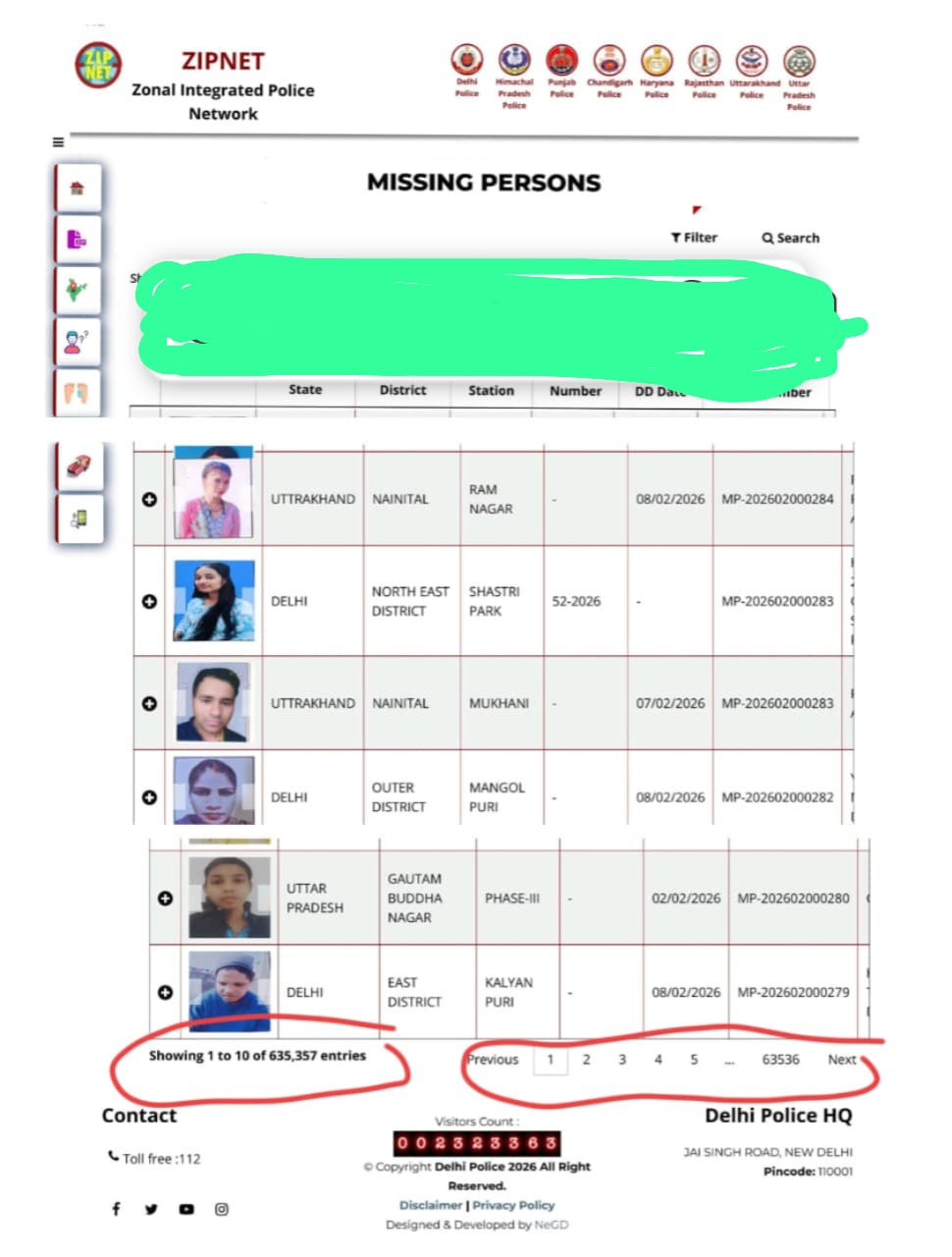 देश में गुमशुदगी का बड़ा संकट! दिल्ली समेत कई राज्यों के लाखों ‘मिसिंग’ रिकॉर्ड ने बढ़ाई चिंता — सुरक्षा व्यवस्था पर उठे गंभीर सवाल