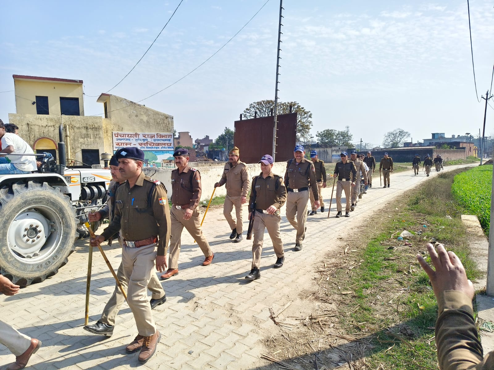 SSP हरिद्वार के निर्देश पर क़ानून व्यवस्था दुरुस्त करने हेतु पुलिस अलर्ट