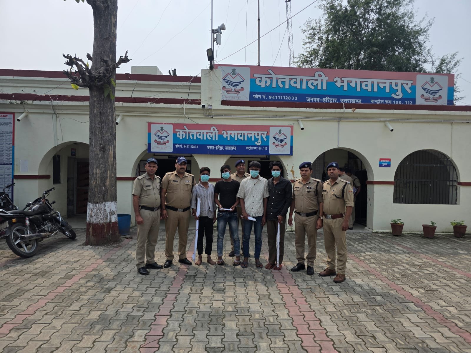 ऑपरेशन प्रहार अभियान के अन्तर्गत हरिद्वार पुलिस की कार्रवाई
